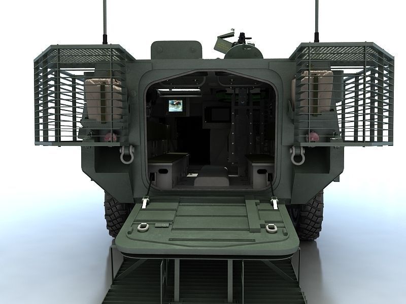 Stryker M1126 3D model_4