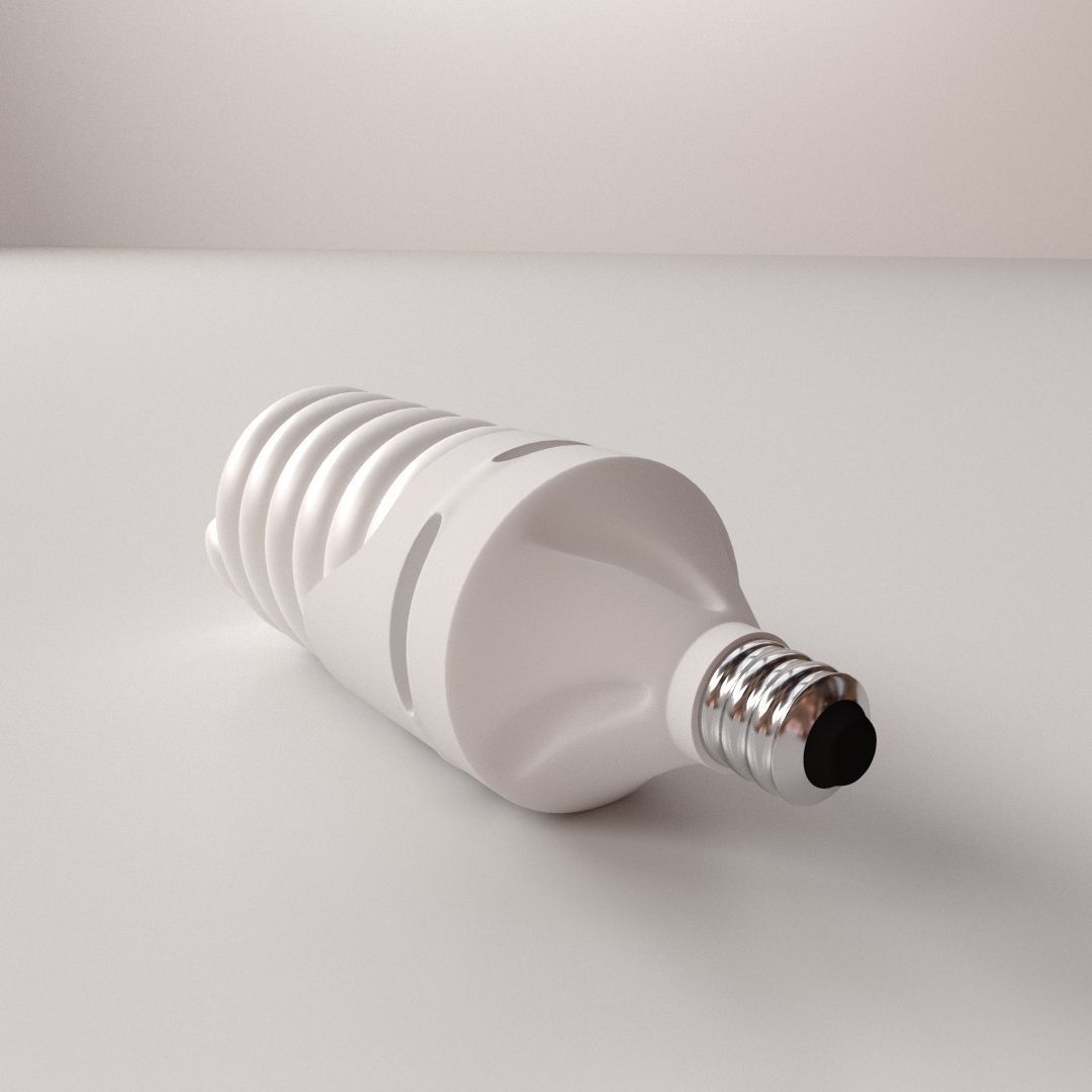 Spiral Bulb 3D model_1
