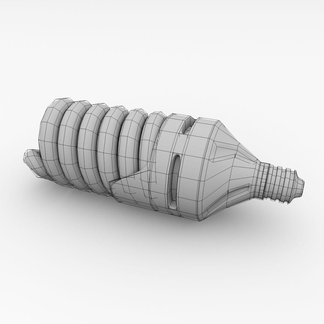 Spiral Bulb 3D model_4