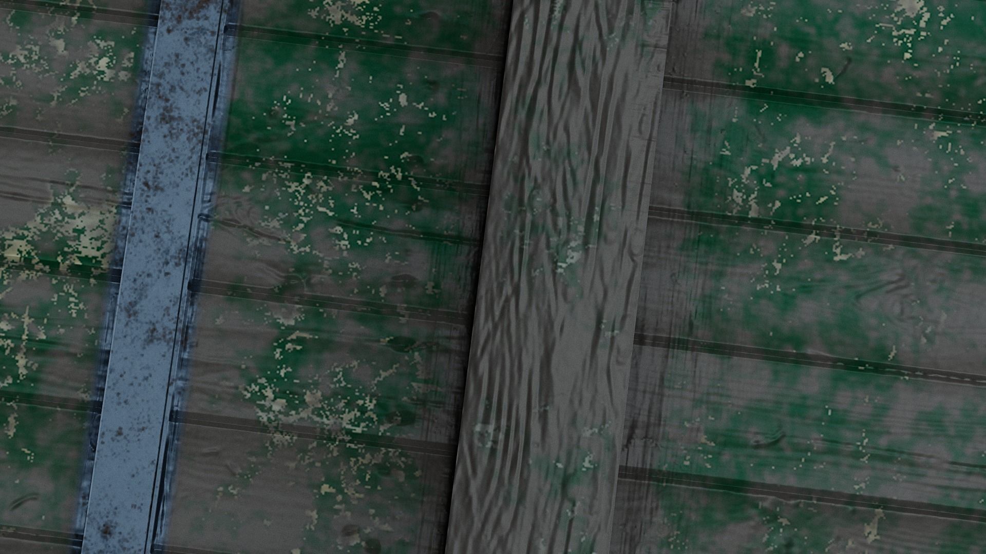 Crate box with handle Low-poly 3D model_9