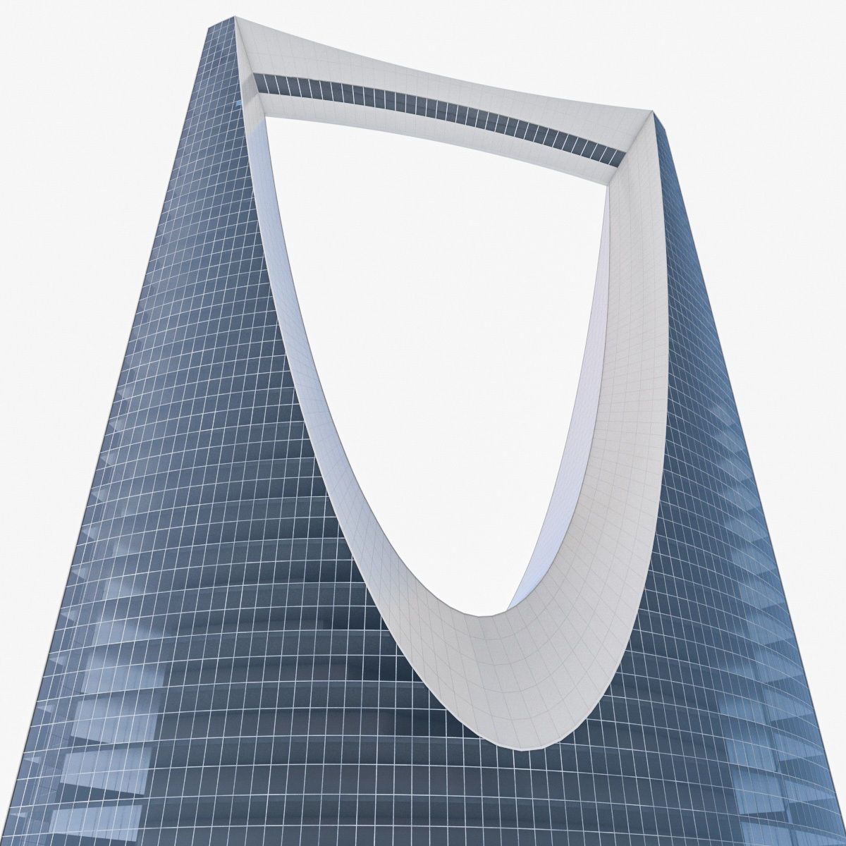 Gulf Buildings Set - 4 Pack Low-poly 3D model_51