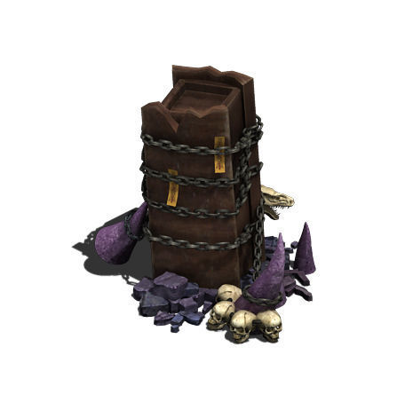 Wicked grave - coffin 3D model_3
