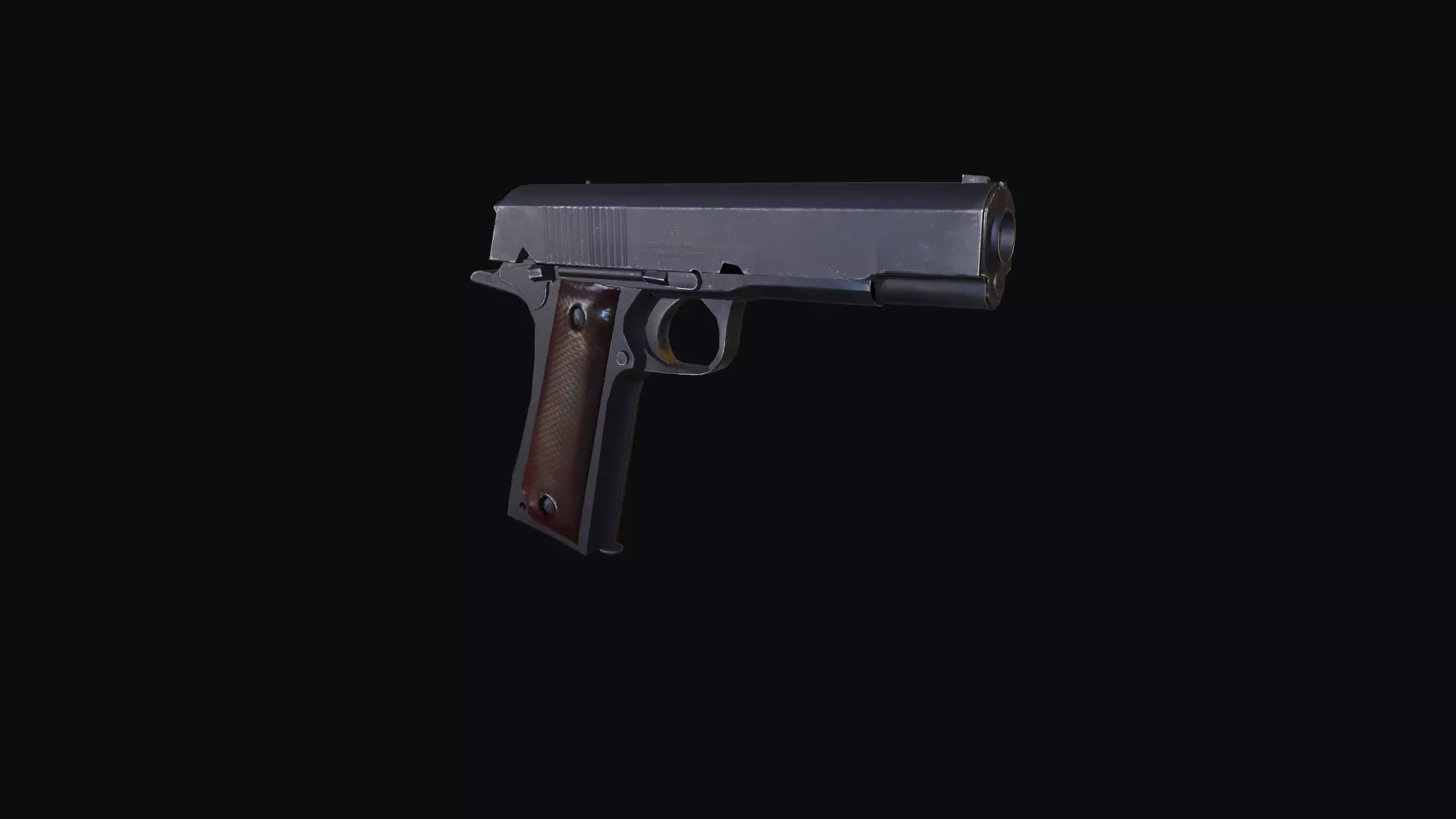 Free Gun Free low-poly 3D model