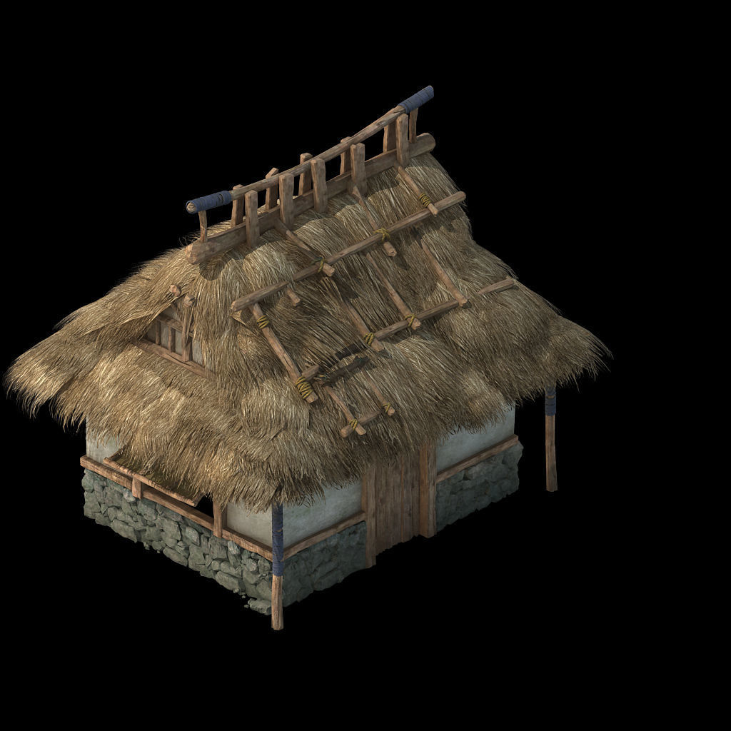 Field Hunter - Habitat Cottage 02 3D model_1