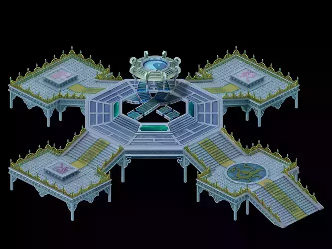 Game Model - Summon Magic Array Call Demon Circle