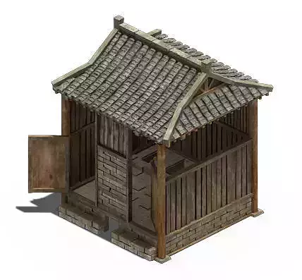 Ancient Chinese architecture - toilet