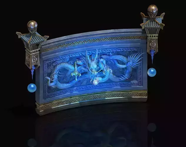 Chinese ancient architecture - Long wall