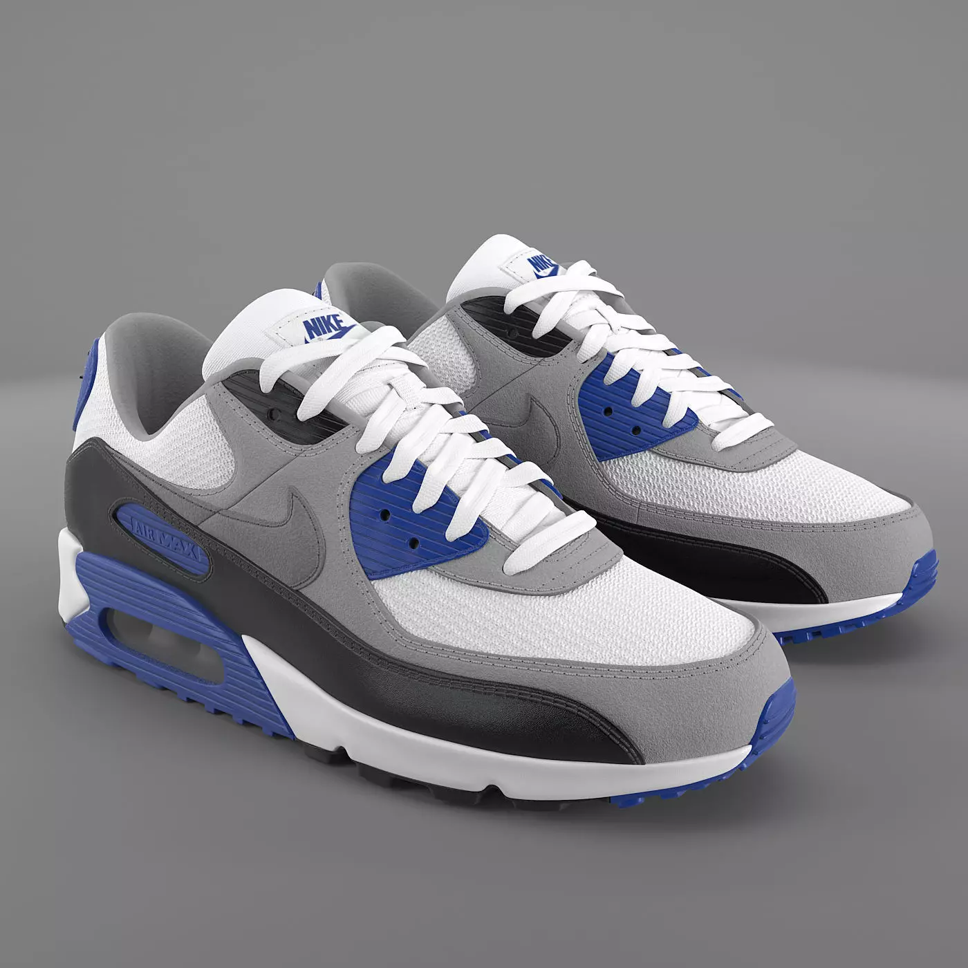 Air Max 90 Nike PBR Low-poly 3D model