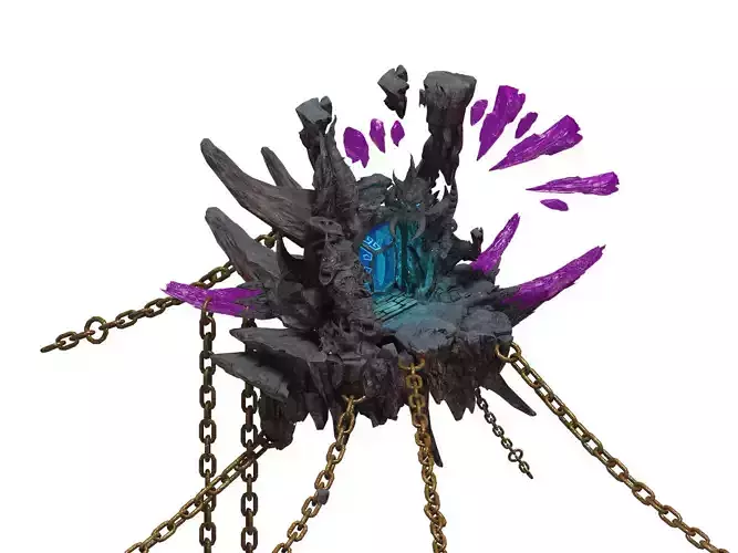 Fall Magic Valley - the devil stone door