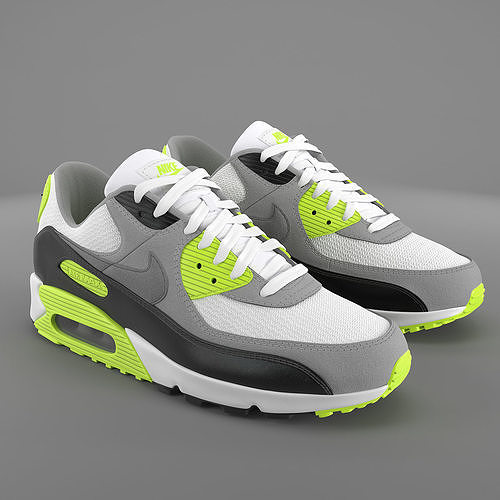 Air Max 90 Nike PBR Low-poly 3D model