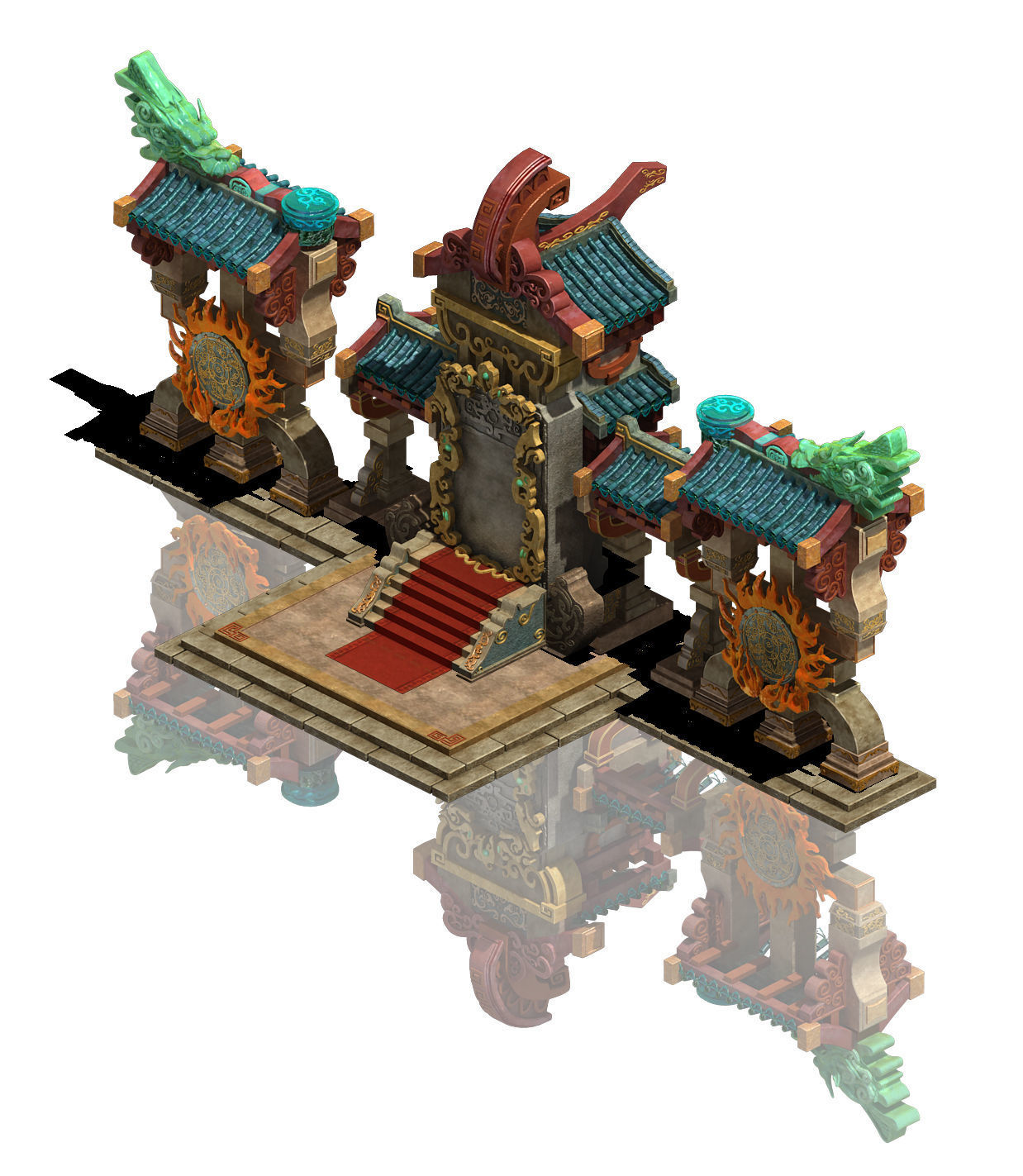 Religion - the door of magic 3D model_3