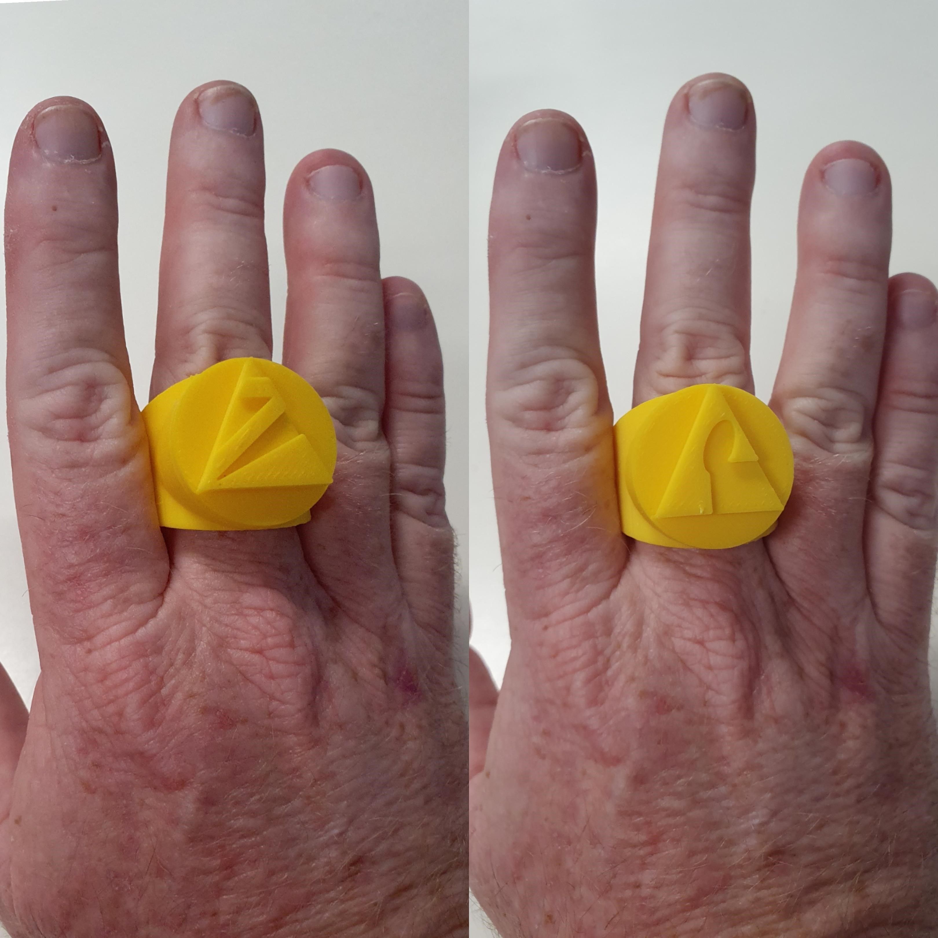 Wonder Twins Rings 3D print model_1