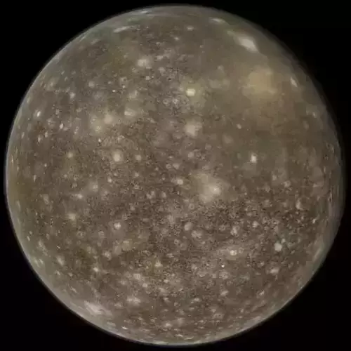 Callisto mercury from nasa spacecraft