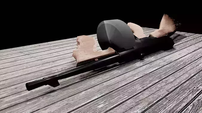 Mob weapons Free low-poly 3D model