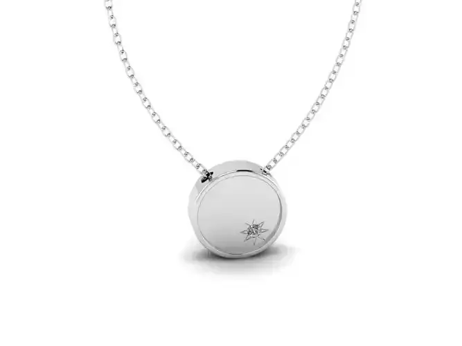Diamond Jewelry Pendant 001 3D print model