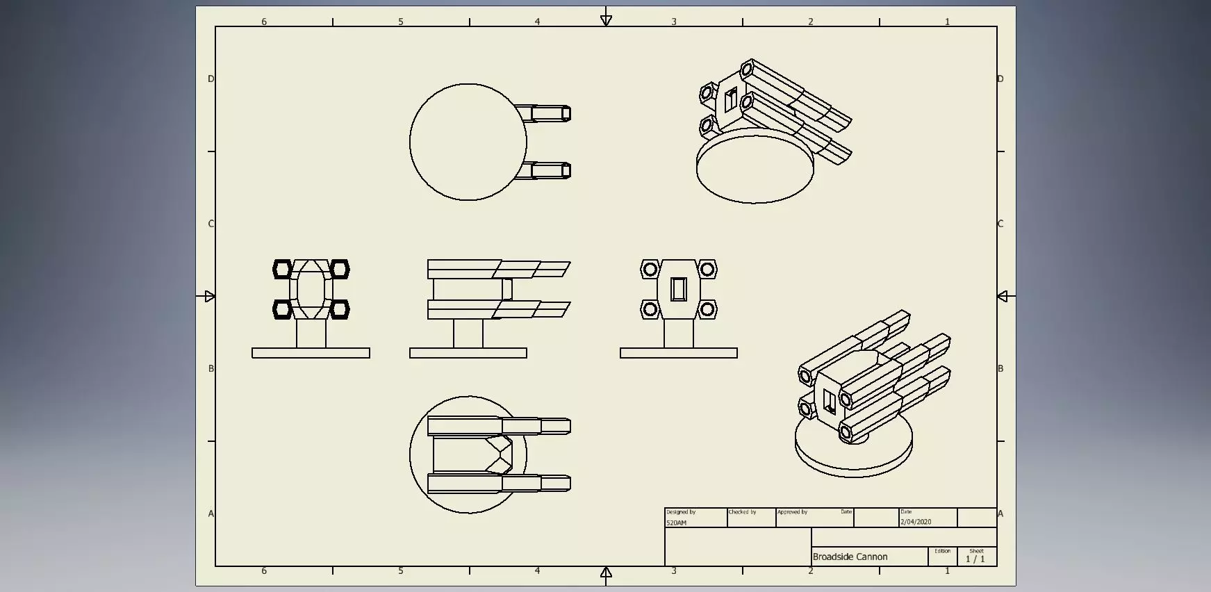 Turret of Salvation 3D print model