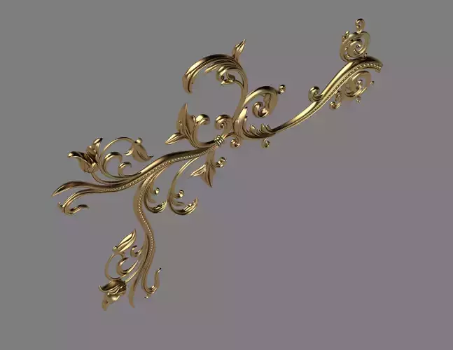 Chandelier horn 3D print model