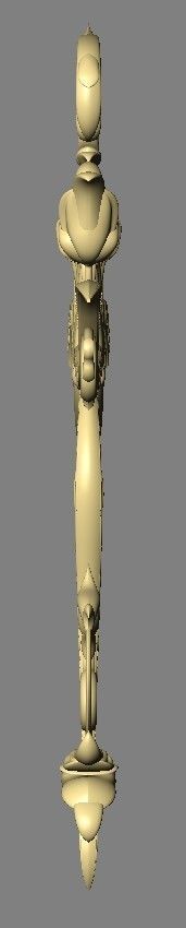 Chandelier horn 3D print model 3D model_4