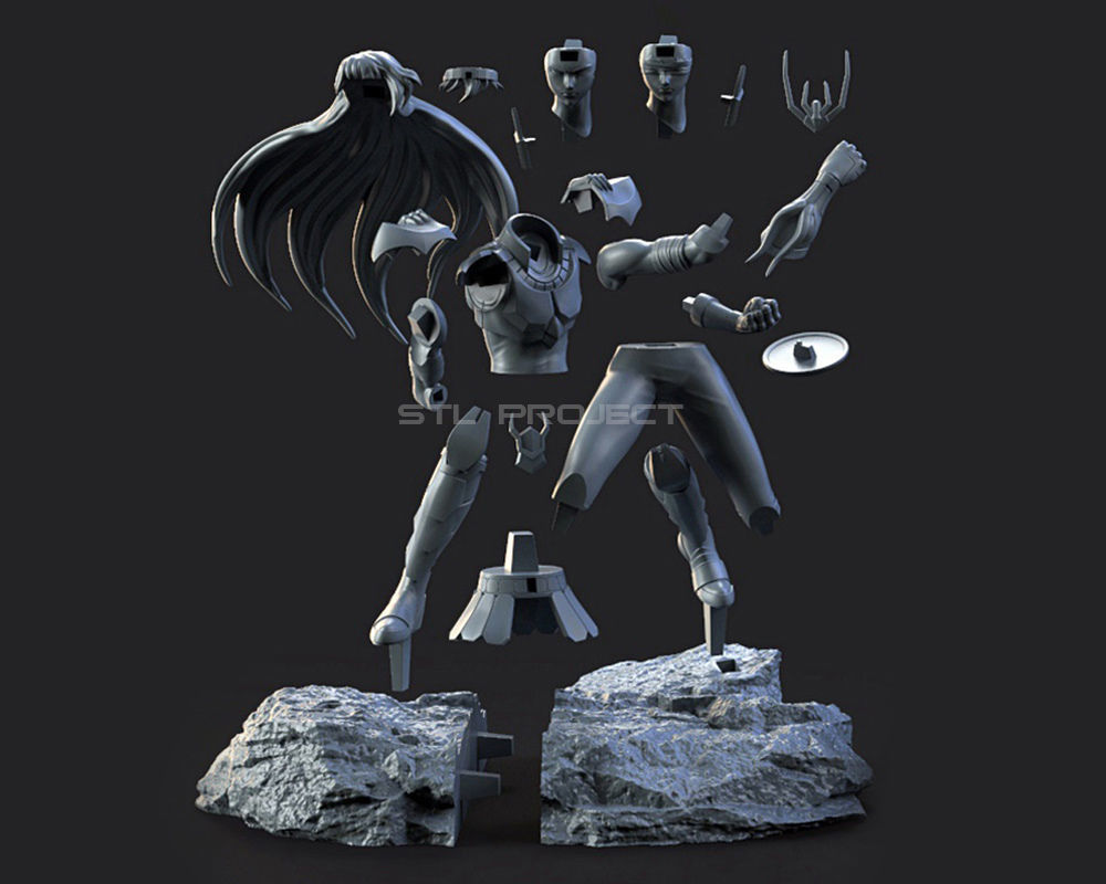 Dragon Shiryu 3D print model_15