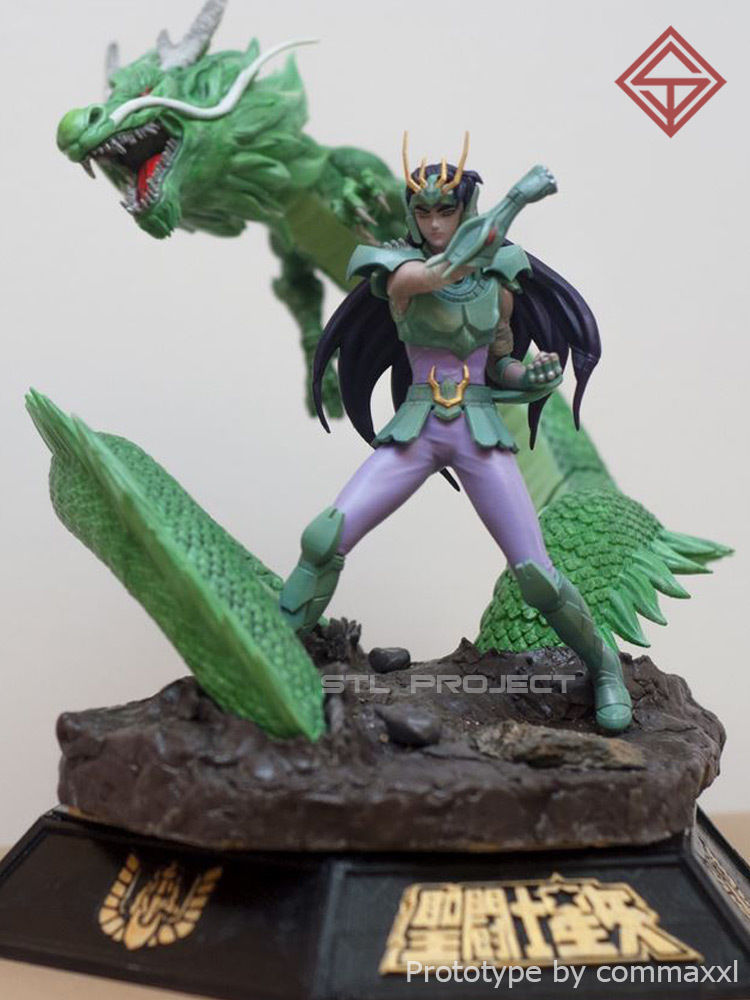 Dragon Shiryu 3D print model_4