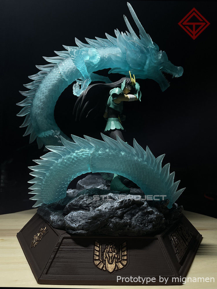 Dragon Shiryu 3D print model_2