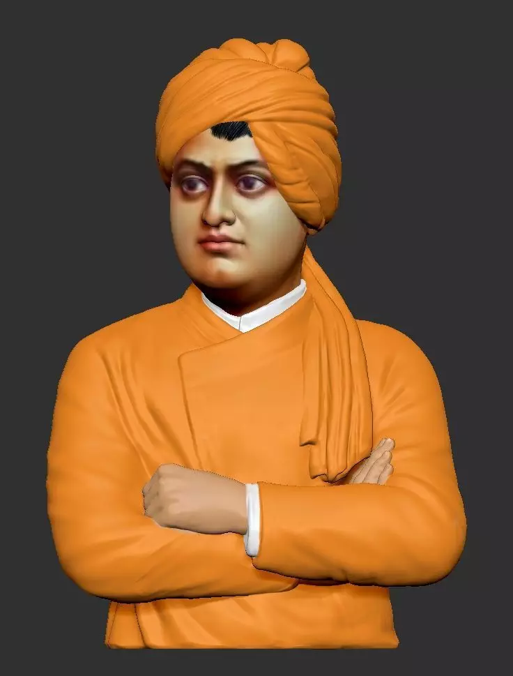 Swami Vivekananda 3D print model