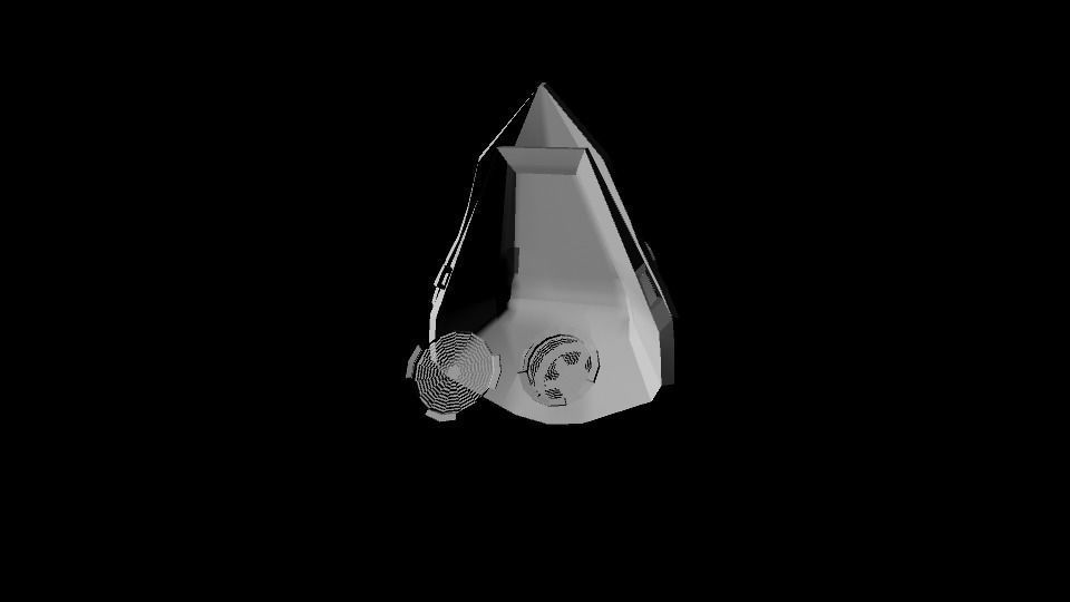 Mask prophylaxis Covid 19 Free 3D model_4