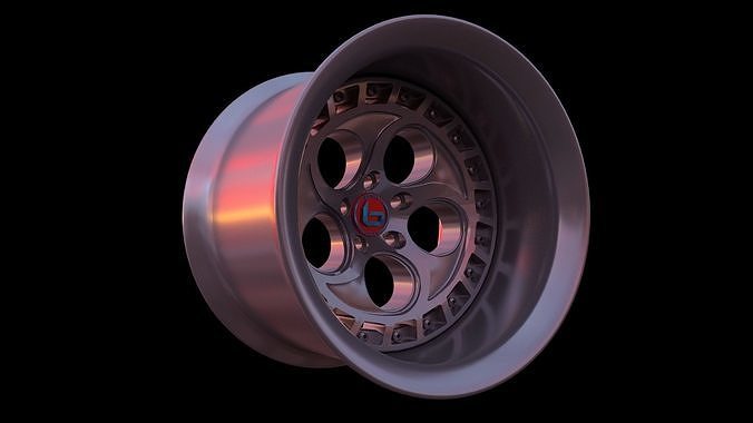 Car Wheel - Brada Forged TF-0 3D model