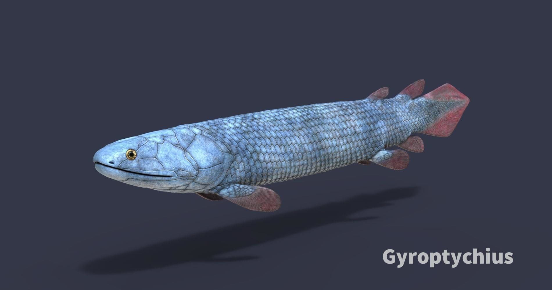 Extinct animals pack version 8 Low-poly 3D model_27