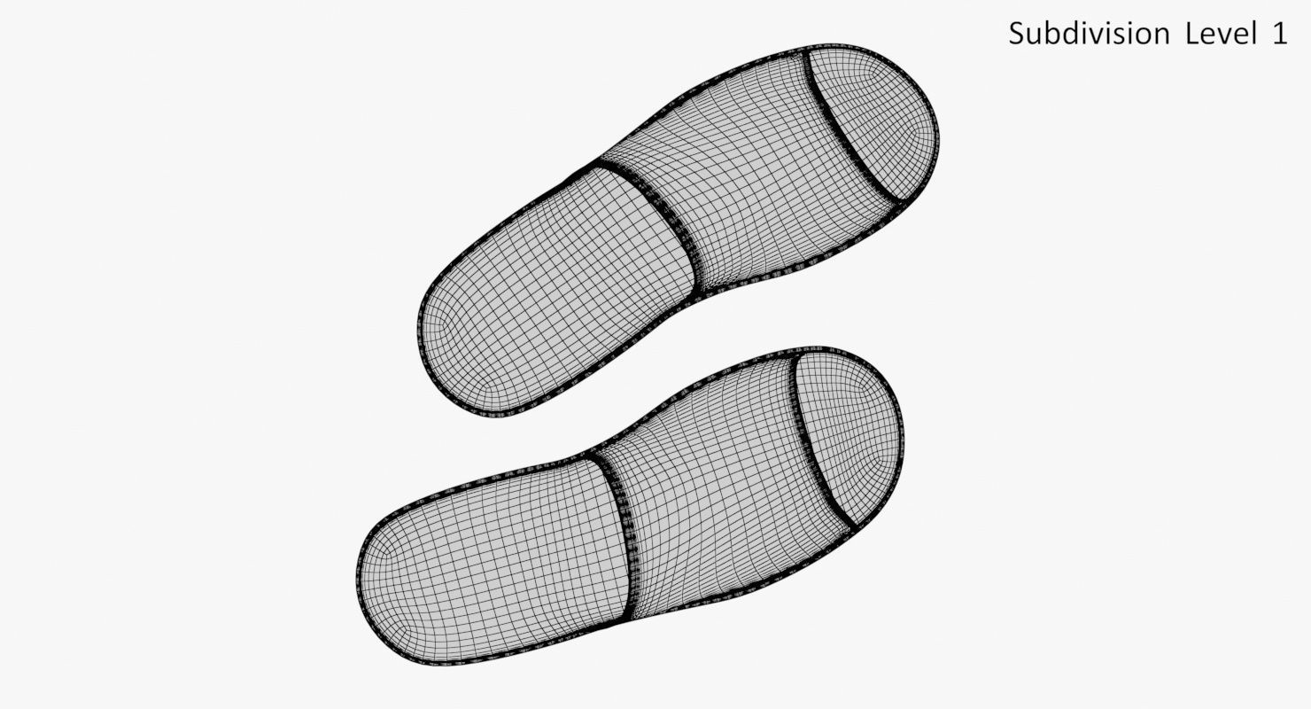 Slippes 01 e 3D model_4
