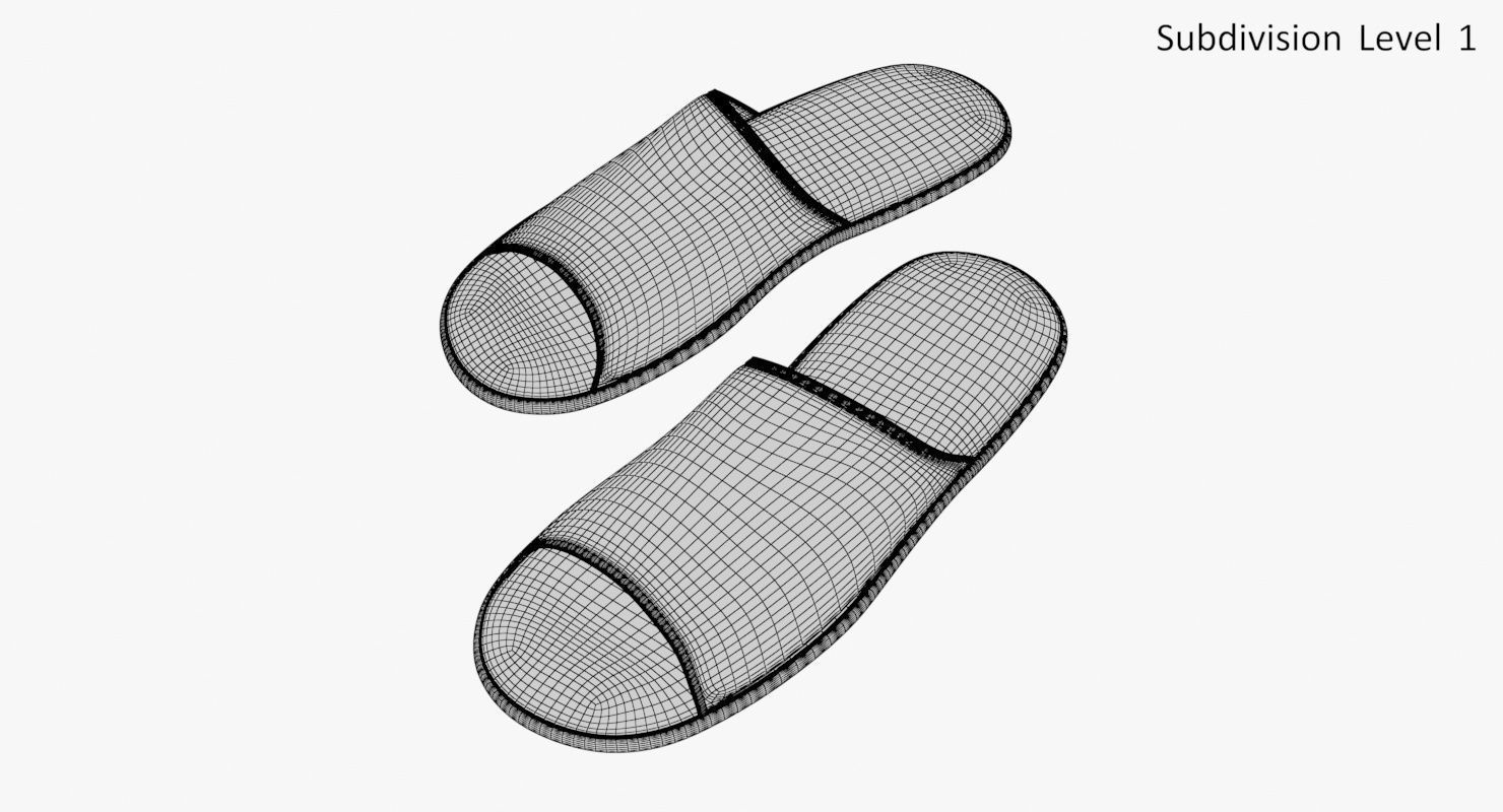 Slippes 01 e 3D model_2