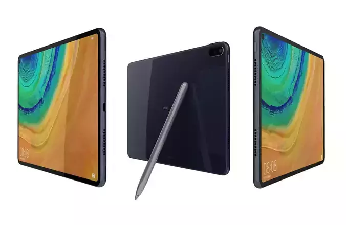 Huawei Matepad Pro 5G Gray 3D model