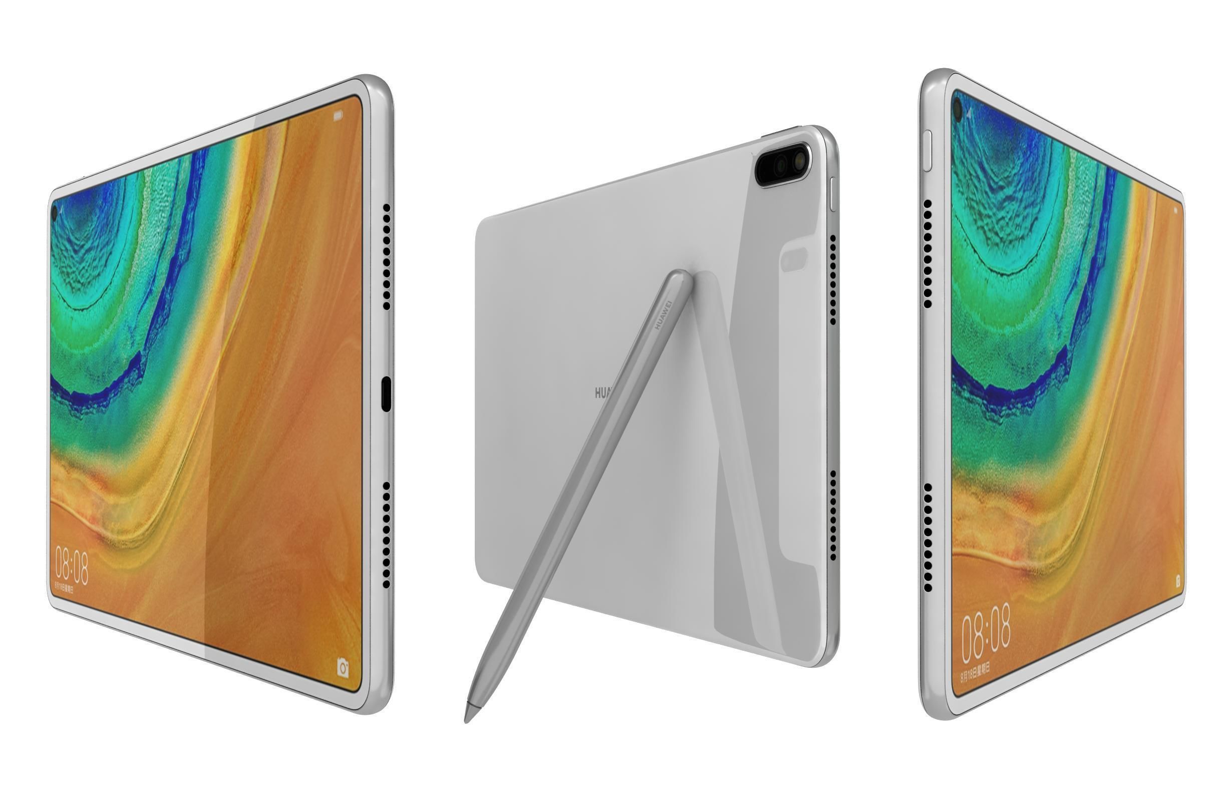 Huawei Matepad Pro 5G All Colors 3D model_15
