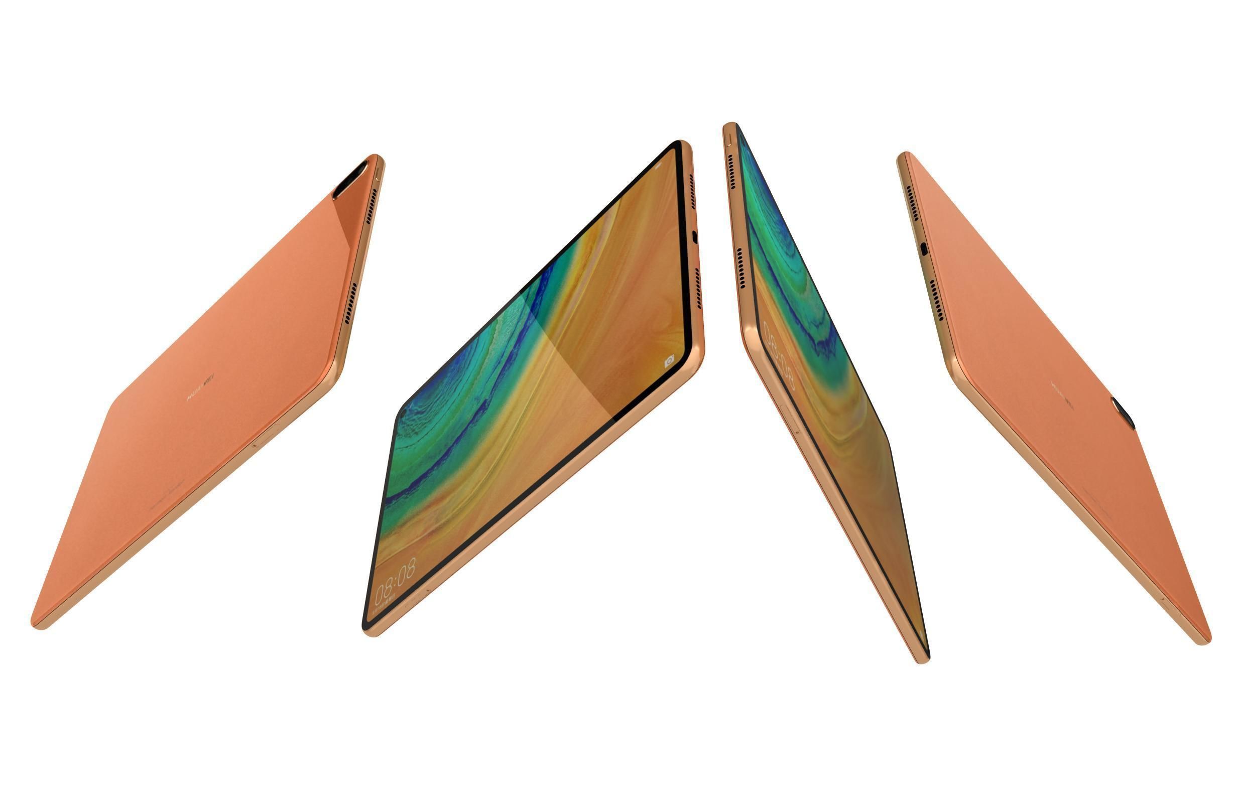 Huawei Matepad Pro 5G All Colors 3D model_12
