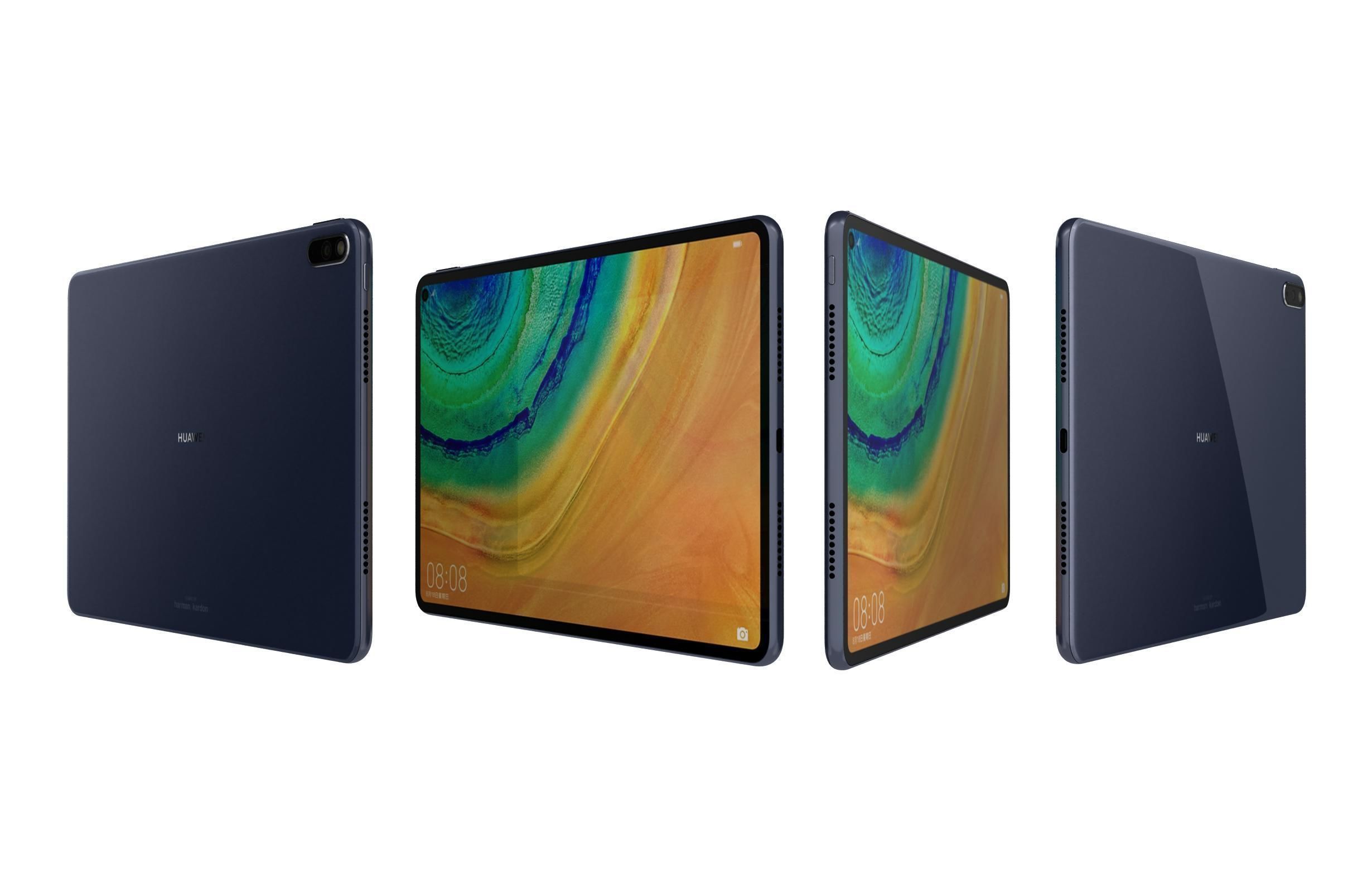 Huawei Matepad Pro 5G All Colors 3D model_5
