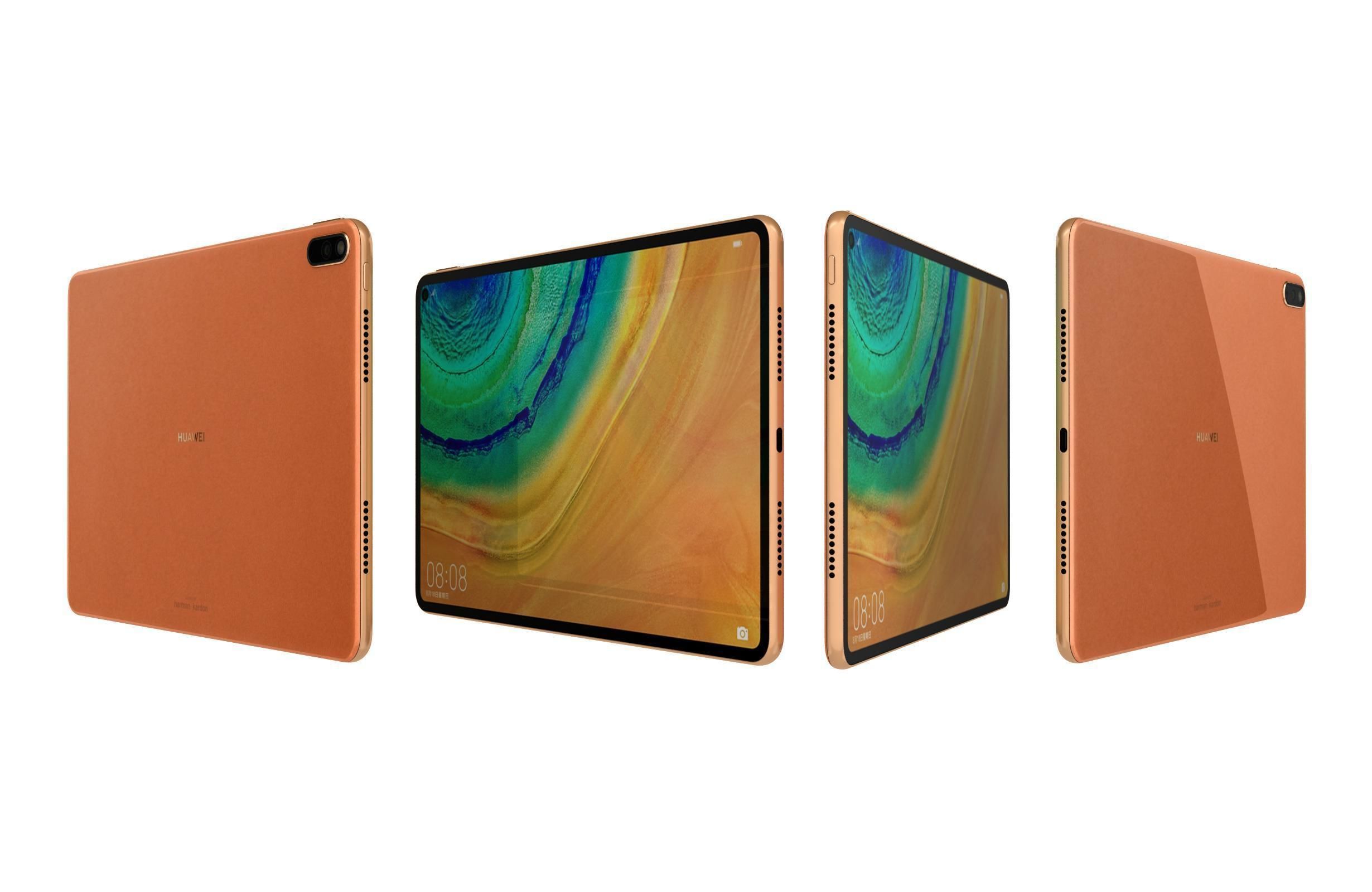 Huawei Matepad Pro 5G All Colors 3D model_16