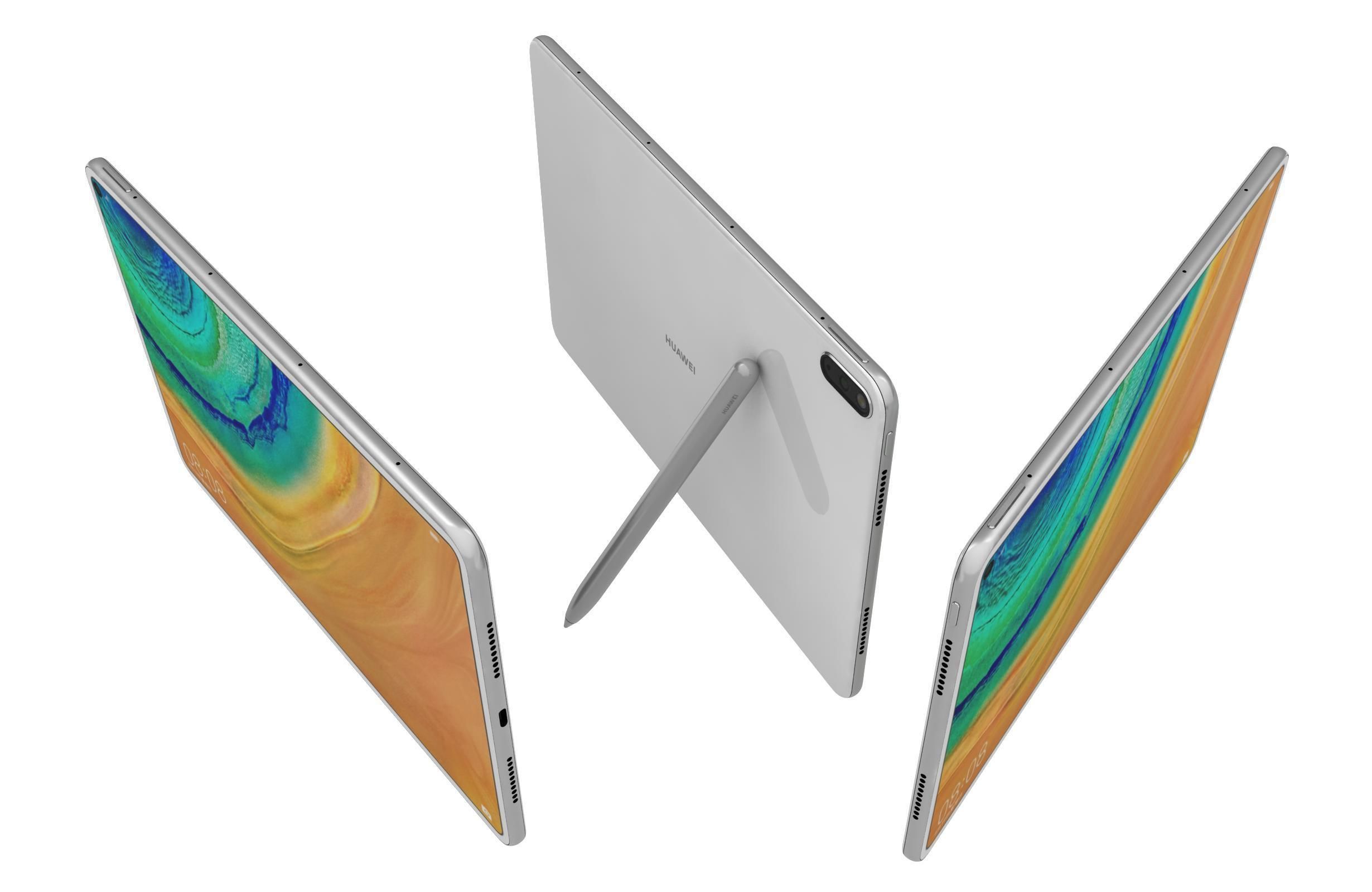 Huawei Matepad Pro 5G All Colors 3D model_17