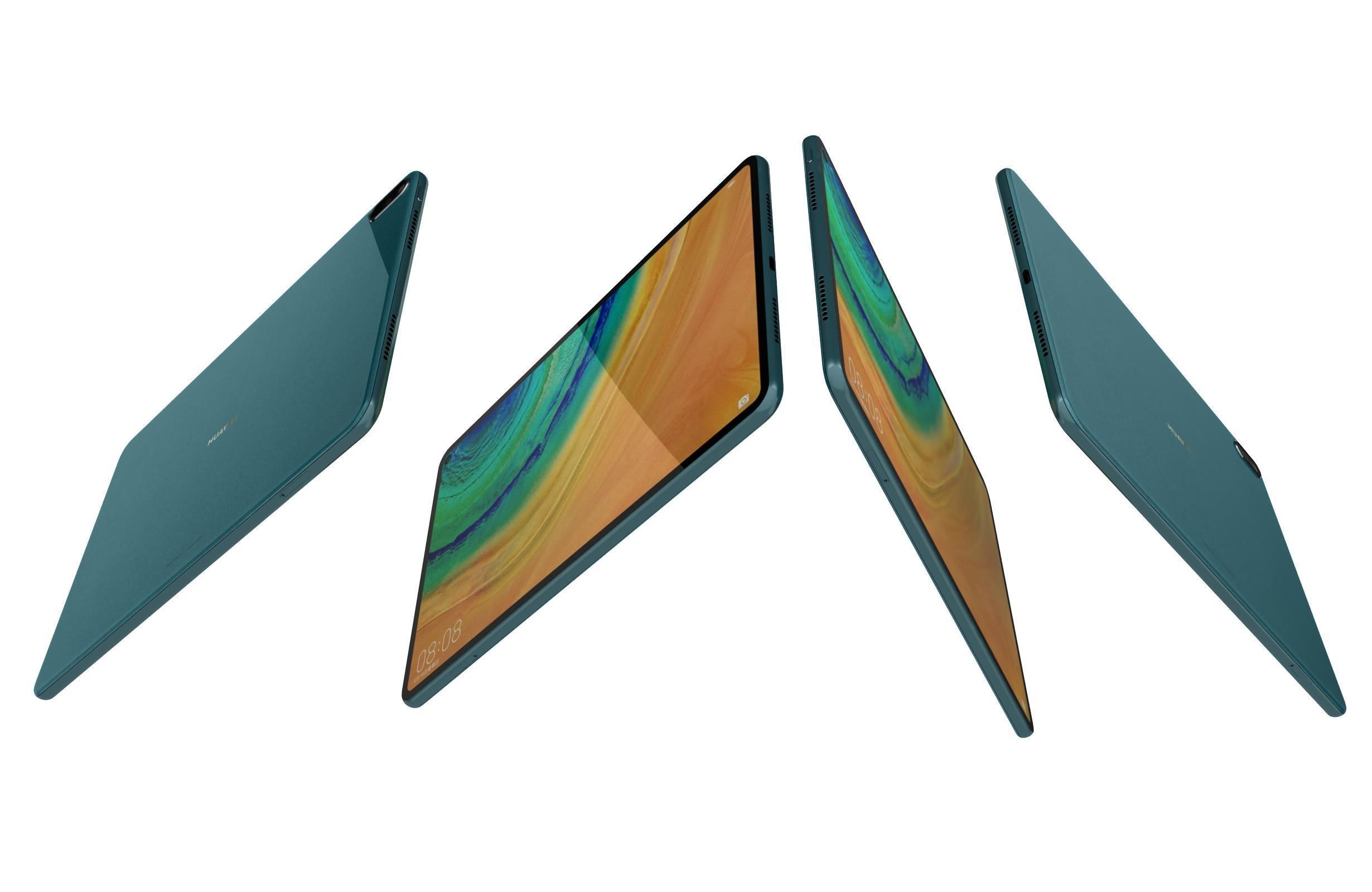 Huawei Matepad Pro 5G All Colors 3D model_8