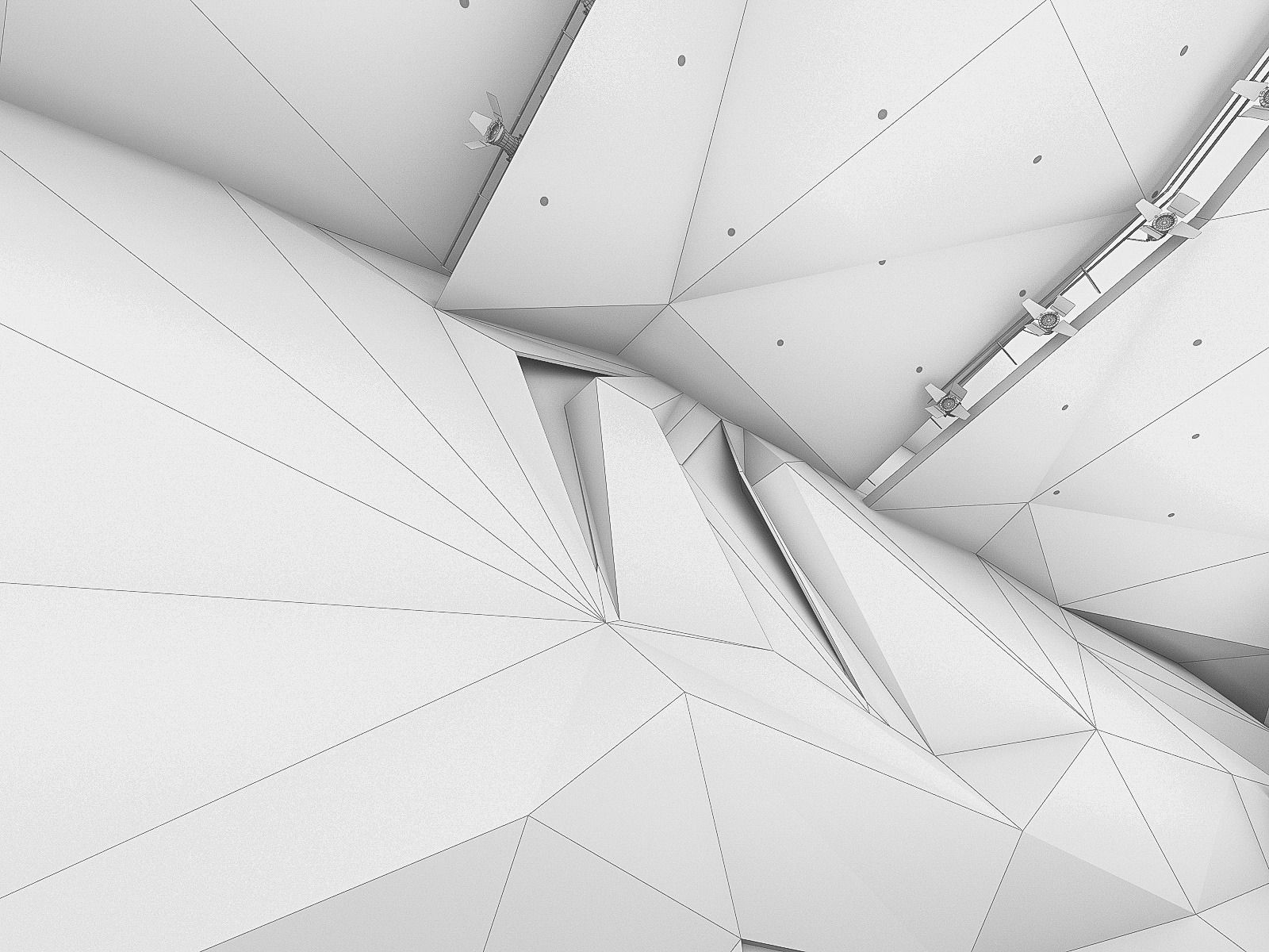 Concert Hall Interior 01 Low-poly 3D model_12