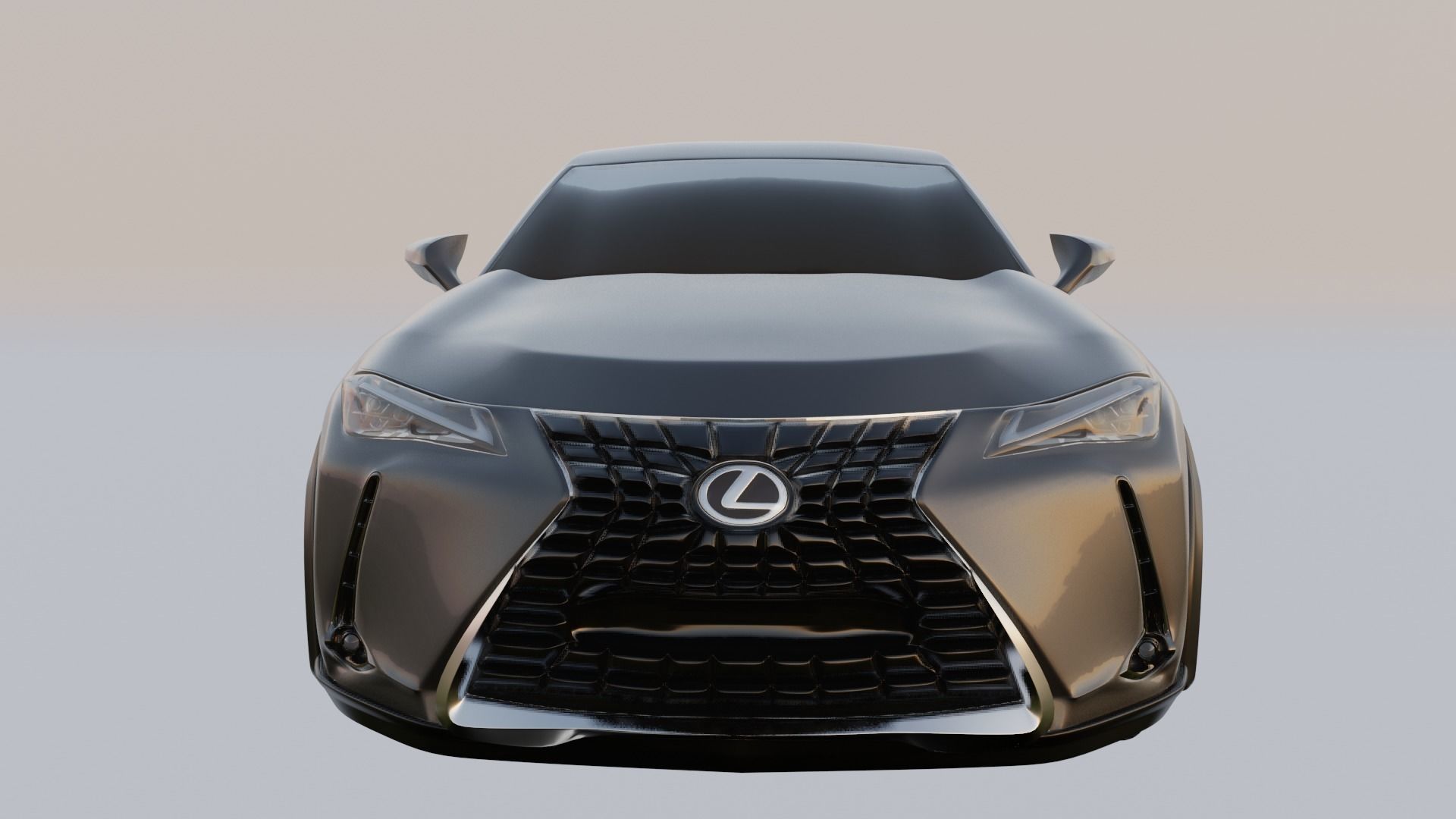 Lexus UX 2020 Hybrid 3D Model 3D model_9