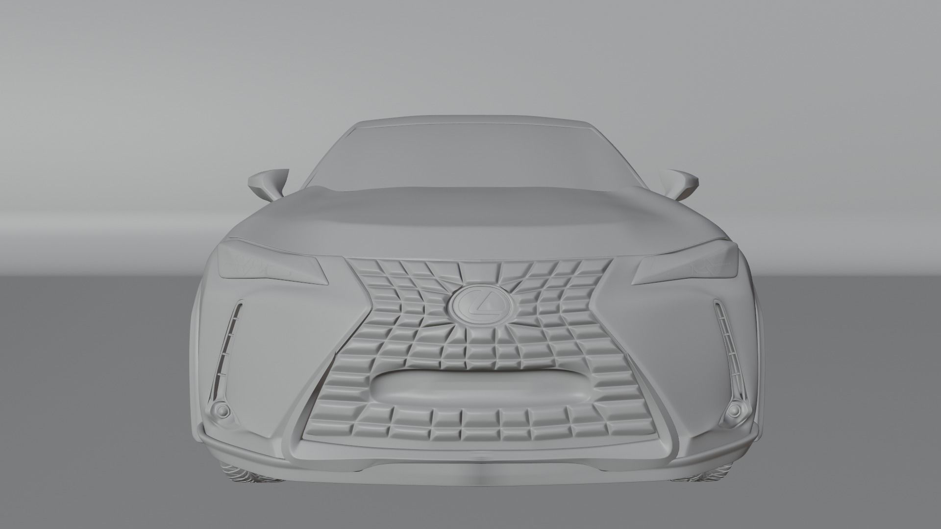 Lexus UX 2020 Hybrid 3D Model 3D model_11