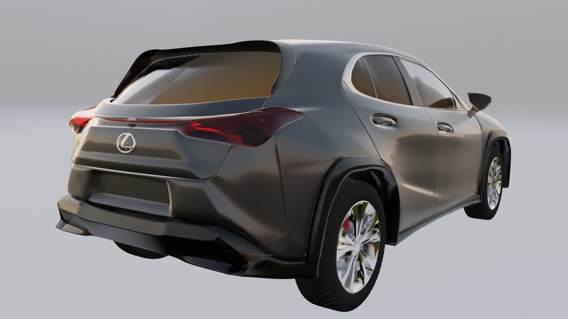 Lexus UX 2020 Hybrid 3D Model 3D model_2