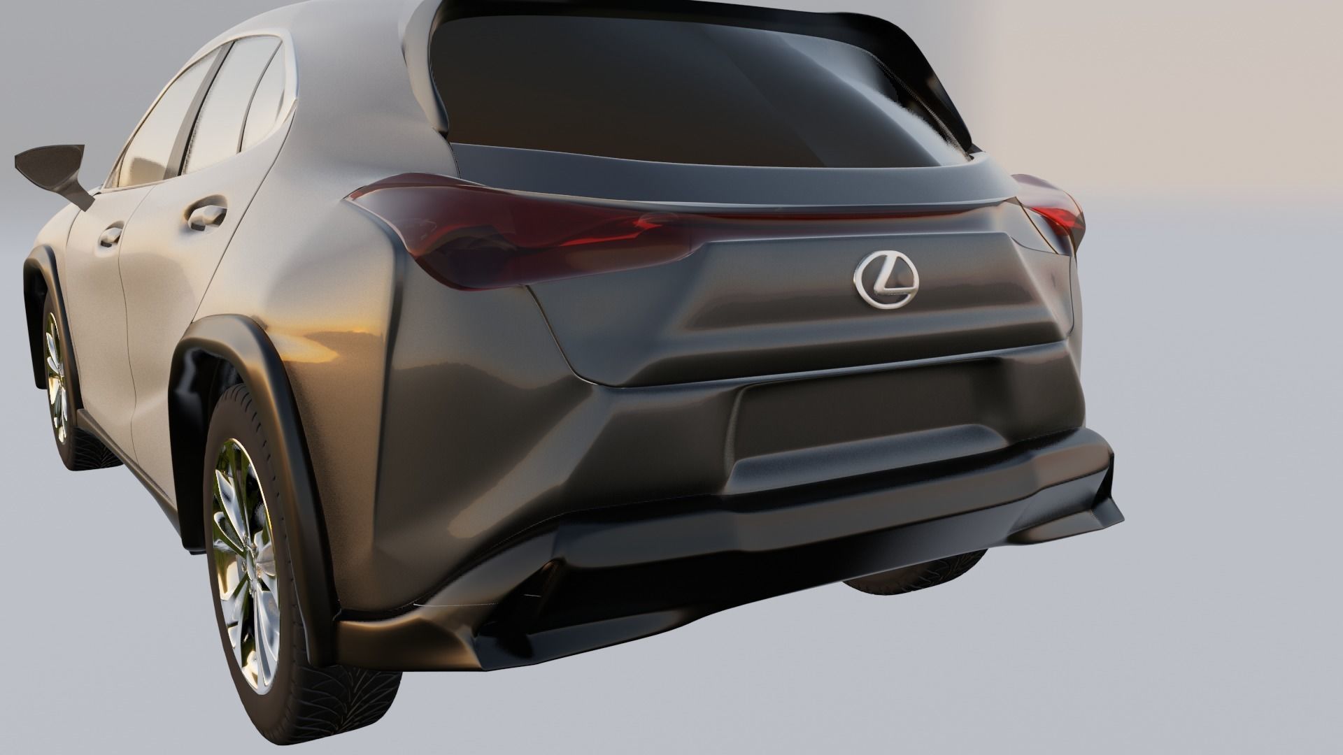 Lexus UX 2020 Hybrid 3D Model 3D model_5