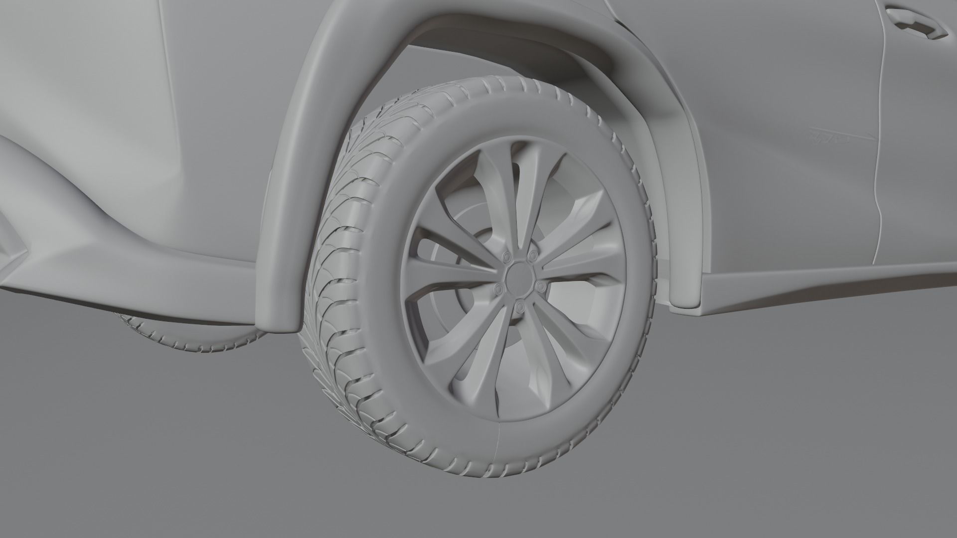 Lexus UX 2020 Hybrid 3D Model 3D model_13