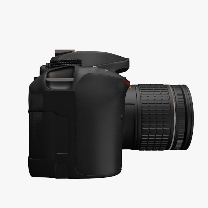 3D Nikon D3400 3D model_8
