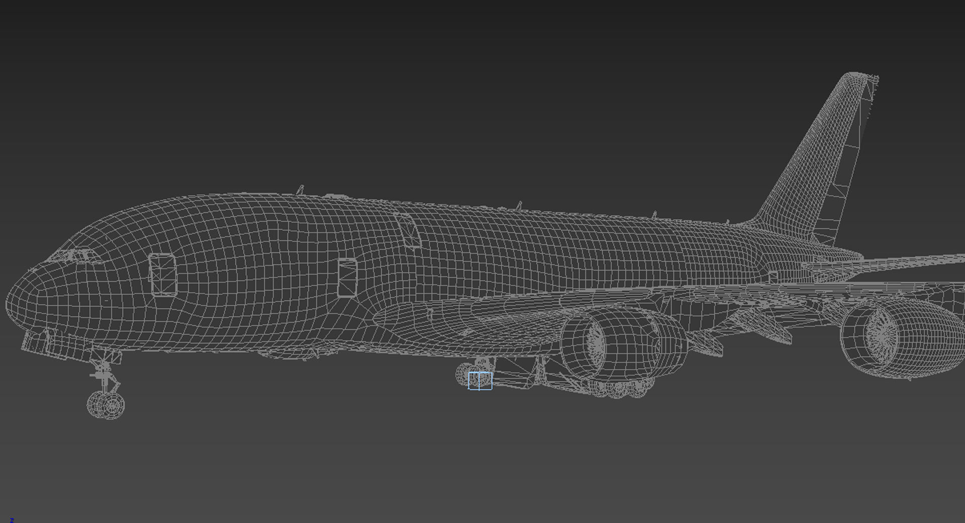 Airbus A380 Fly Emirates - Element 3D 3D model_14