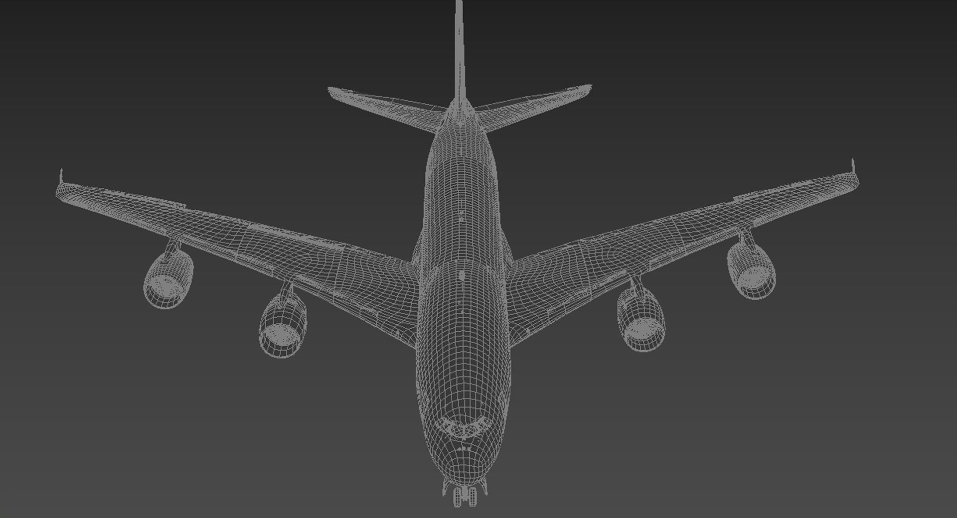 Airbus A380 Fly Emirates - Element 3D 3D model_12