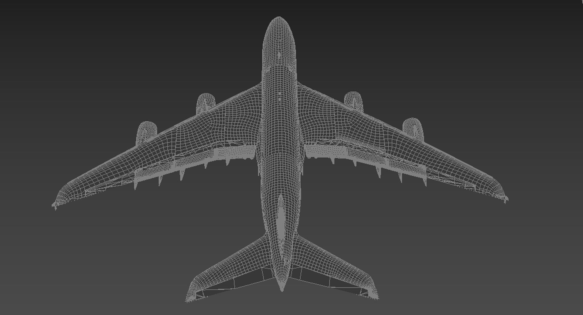 Airbus A380 Fly Emirates - Element 3D 3D model_16