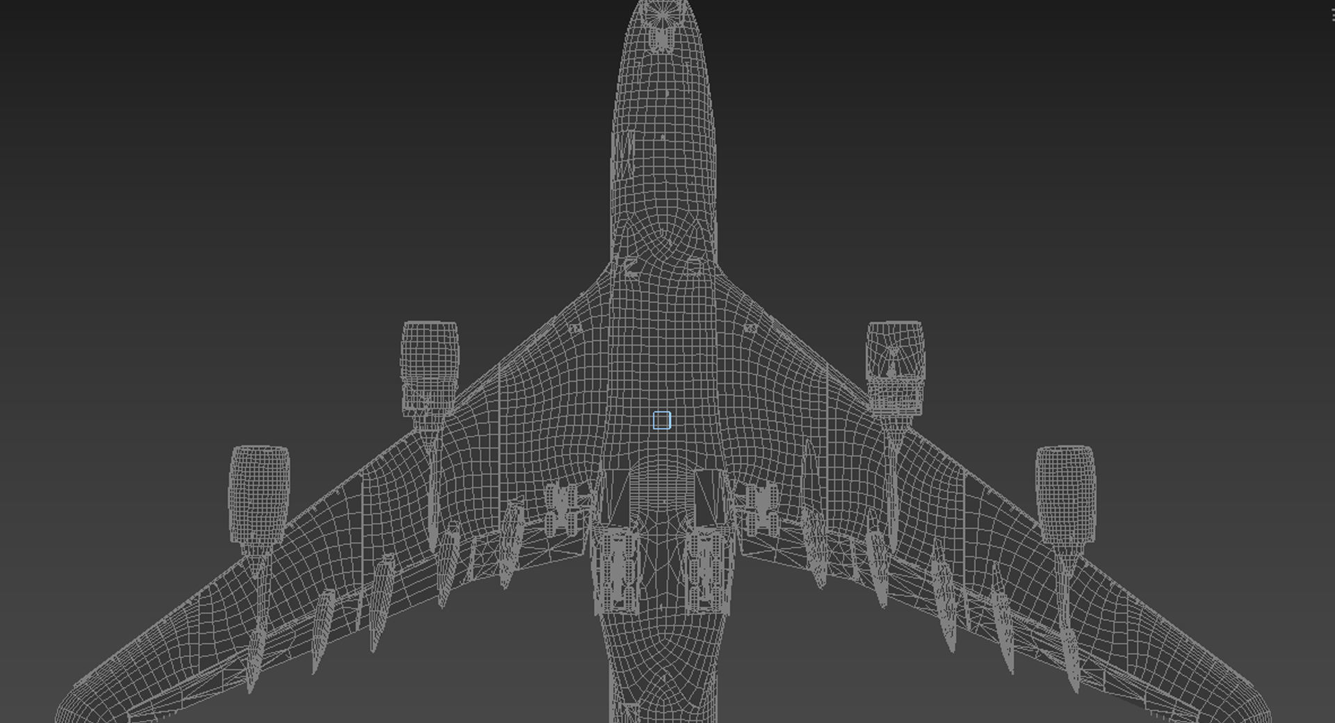 Airbus A380 Fly Emirates - Element 3D 3D model_15