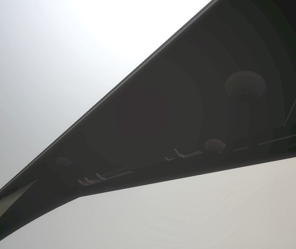 Eclipse class super star destroyer - Star Wars LOW POLY 3D print model_2